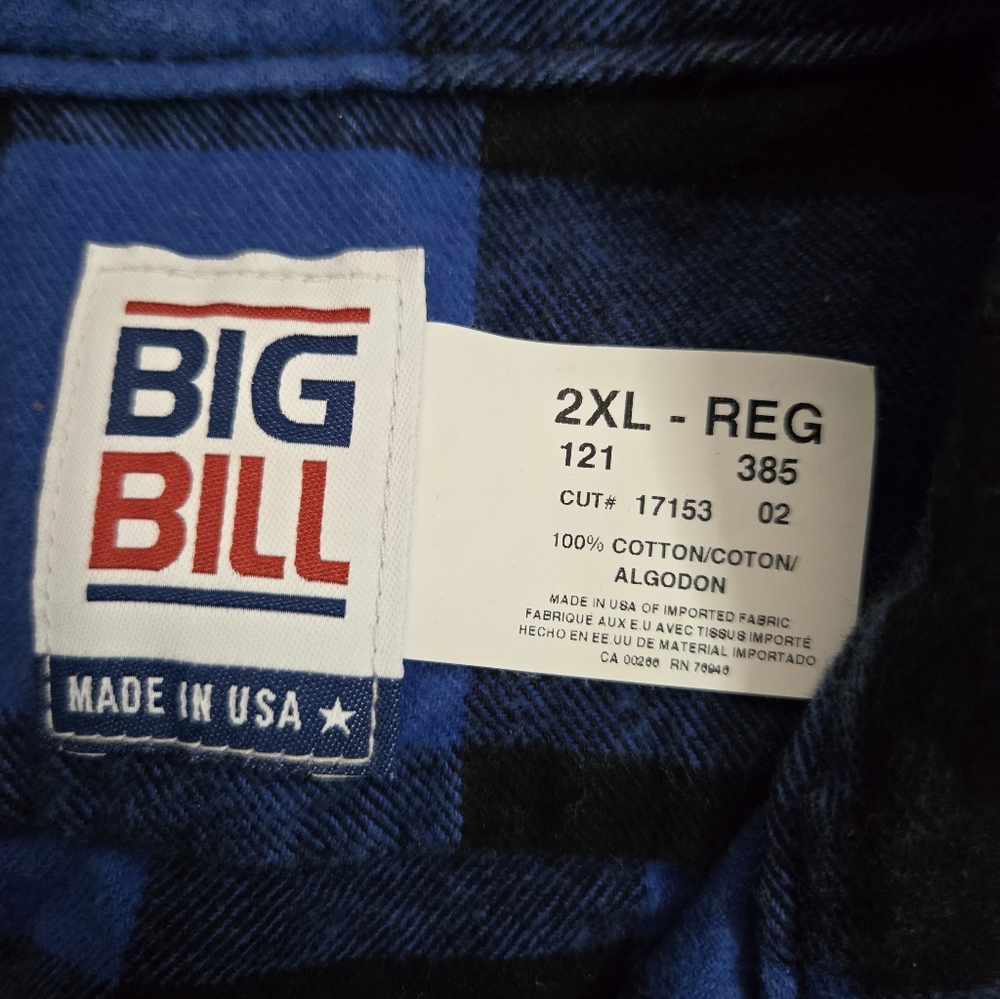 Big Bill Northern Tier Flannel - Picture 4 of 5